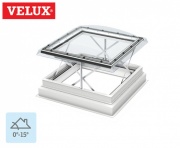 Velux Flat Roof Smoke Ventilation System 1000x1000 Clear Dome 118cm x 118cm